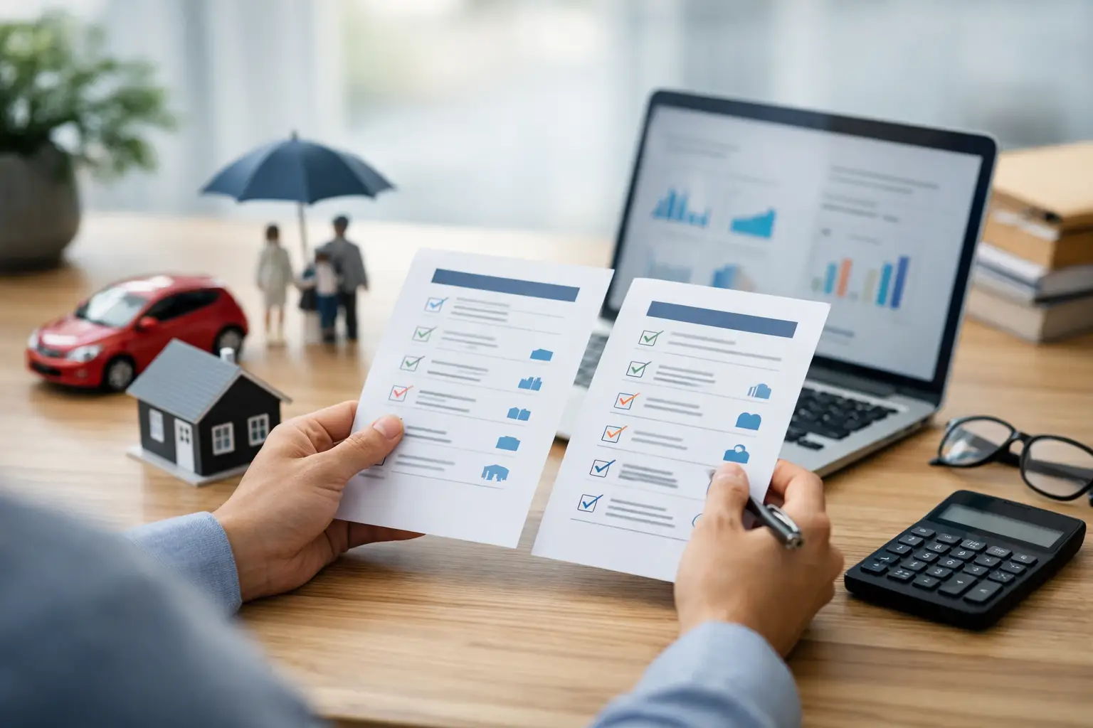 Cómo comparar cotizaciones de seguros sin errores