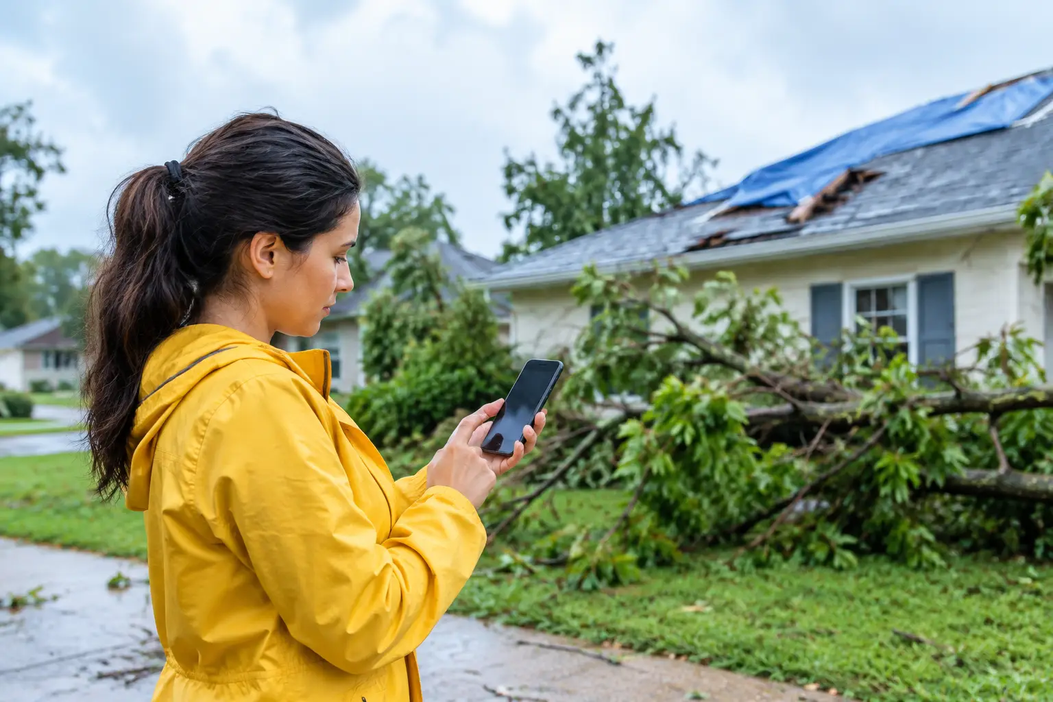 Cómo reportar daños por tormenta sin complicarte